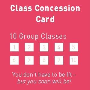 gym concession card