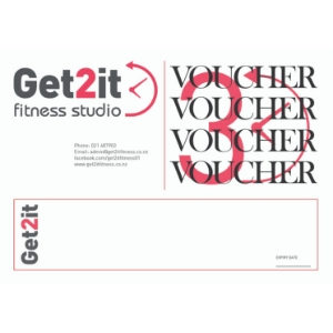 Get2it Fitness Studio Voucher $50